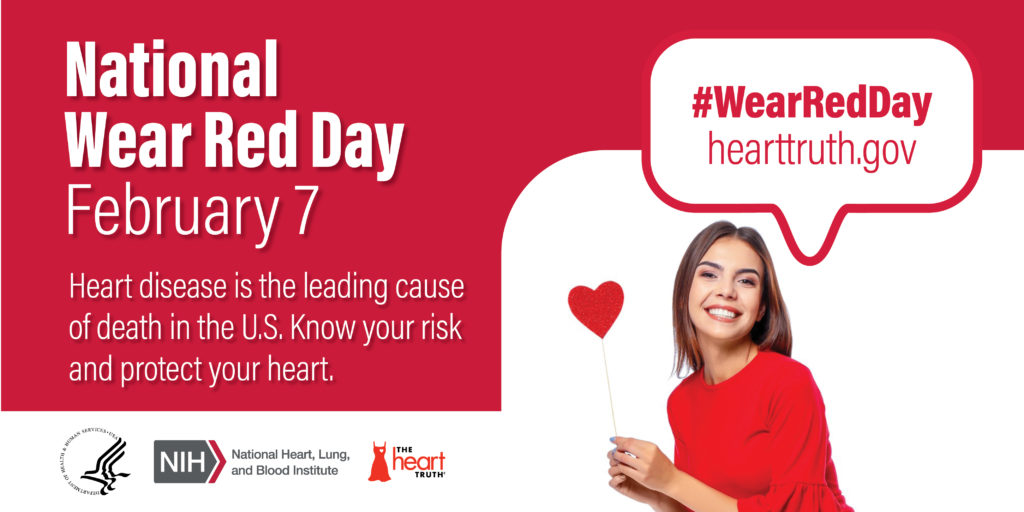 National Wear Red Day® & American Heart Month